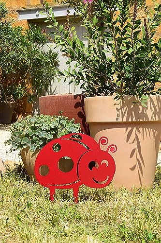 louis-moulin-figurine-piquer-coccinelle-21x33-cm-rouge image 6