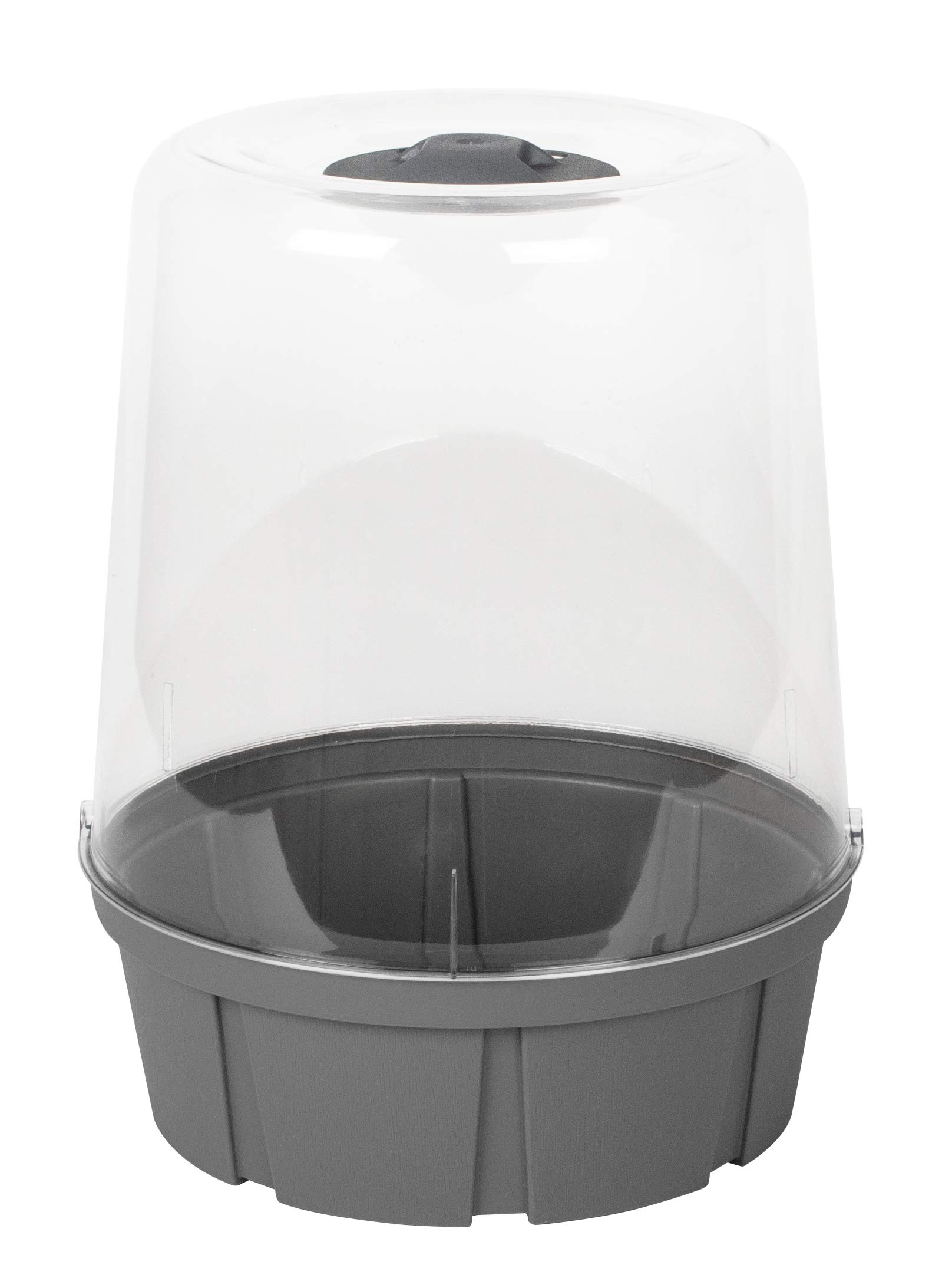 eda-mini-serre-de-culture-ronde-3-4-l-cloche-sp-ciale-tomates-25-x-h-32-cm-gris- image 1