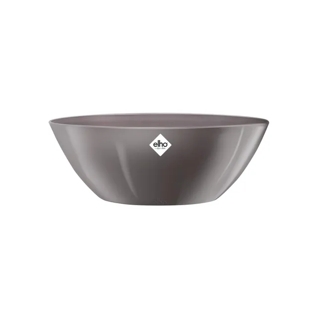 elho-brussels-diamond-ovale-20cm-pot-de-fleur-gris-perle image 1