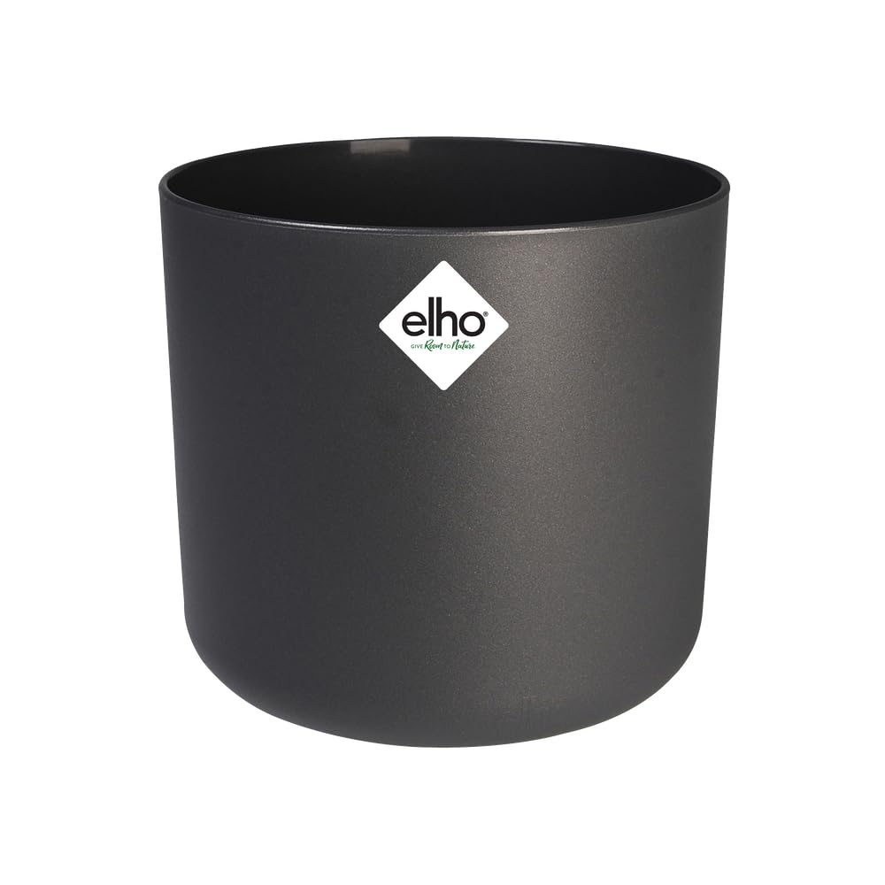 elho-b-for-soft-rond-22cm-pot-avec-irrigation-anthracite-lot-de-2 image 2