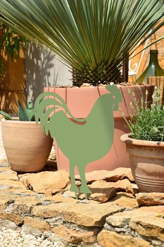 louis-moulin-figurine-piquer-coq-42-5x42-cm-vert-p-le image 6