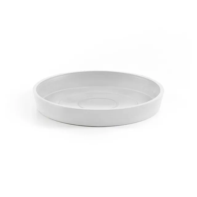 ecopots-soucoupe-round-20-blanc-pur-18-x-h-2-5-cm image 1