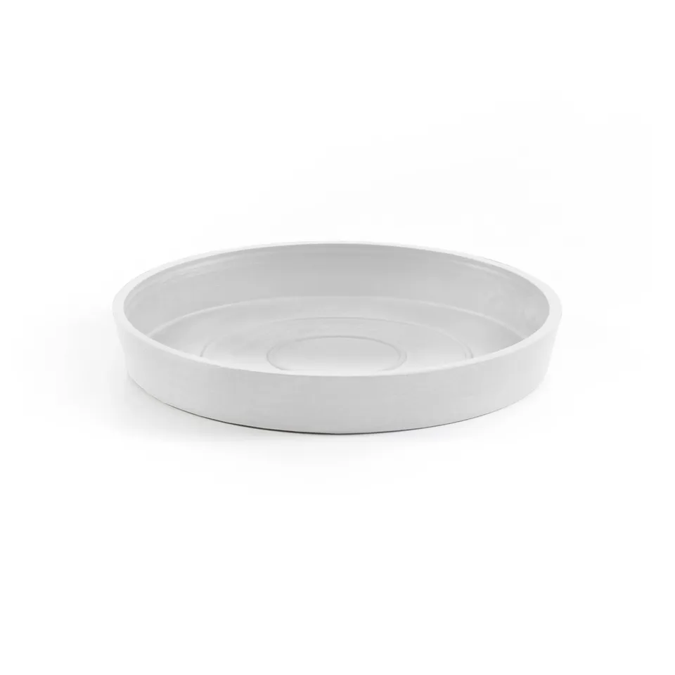 ecopots-soucoupe-round-20-blanc-pur-18-x-h-2-5-cm image 1