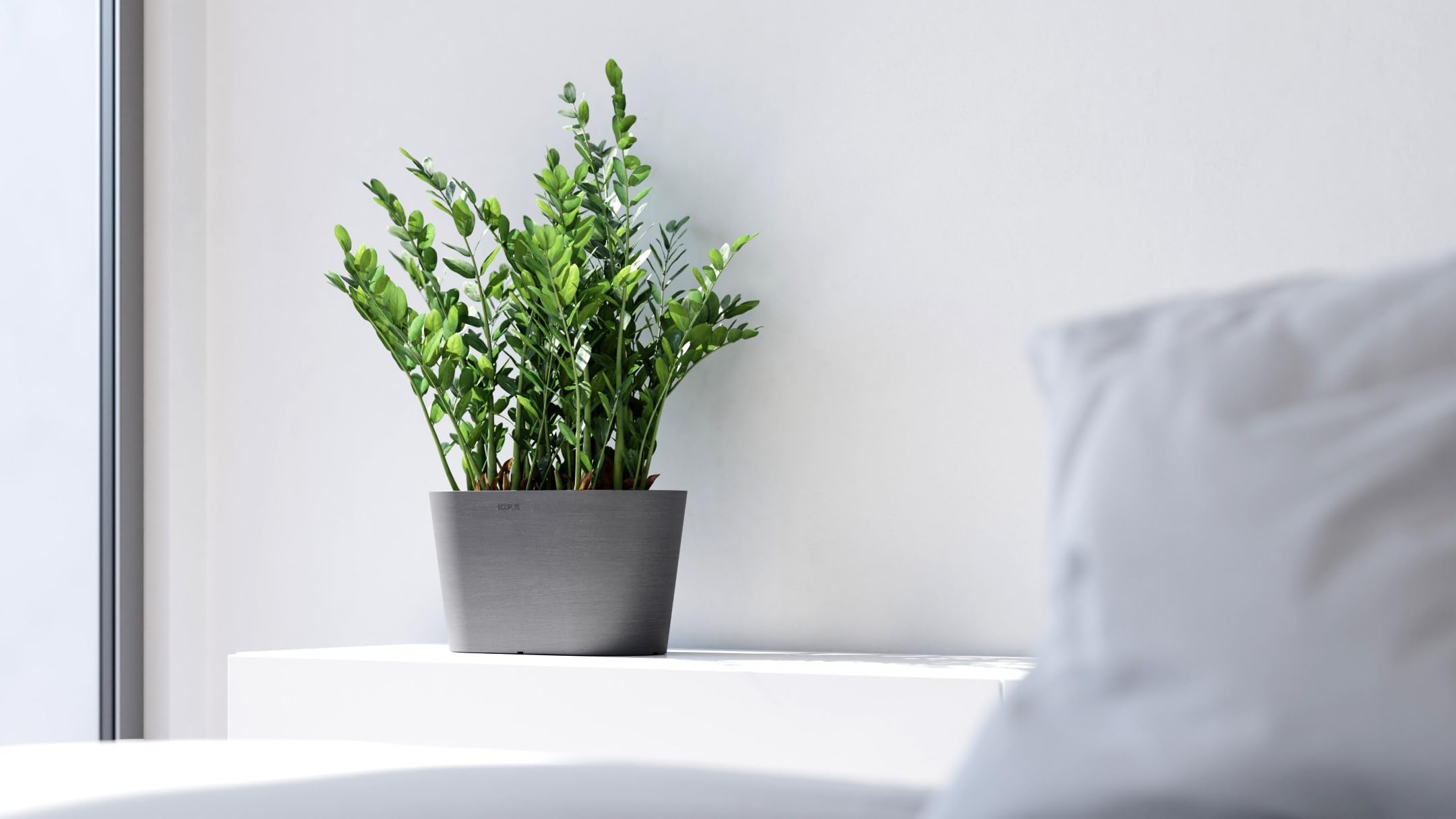 ecopots-tokyo-30-pot-ovale-grey-avec-r-servoir-d-eau-29-8-cm image 4