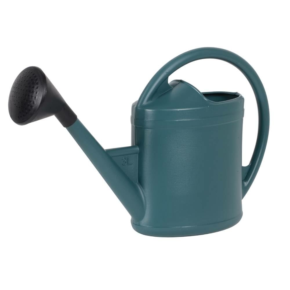 eda-parisien-arrosoir-ovale-3-l-avec-pomme-42-x-12-x-27-cm-vert-m-tal image 1