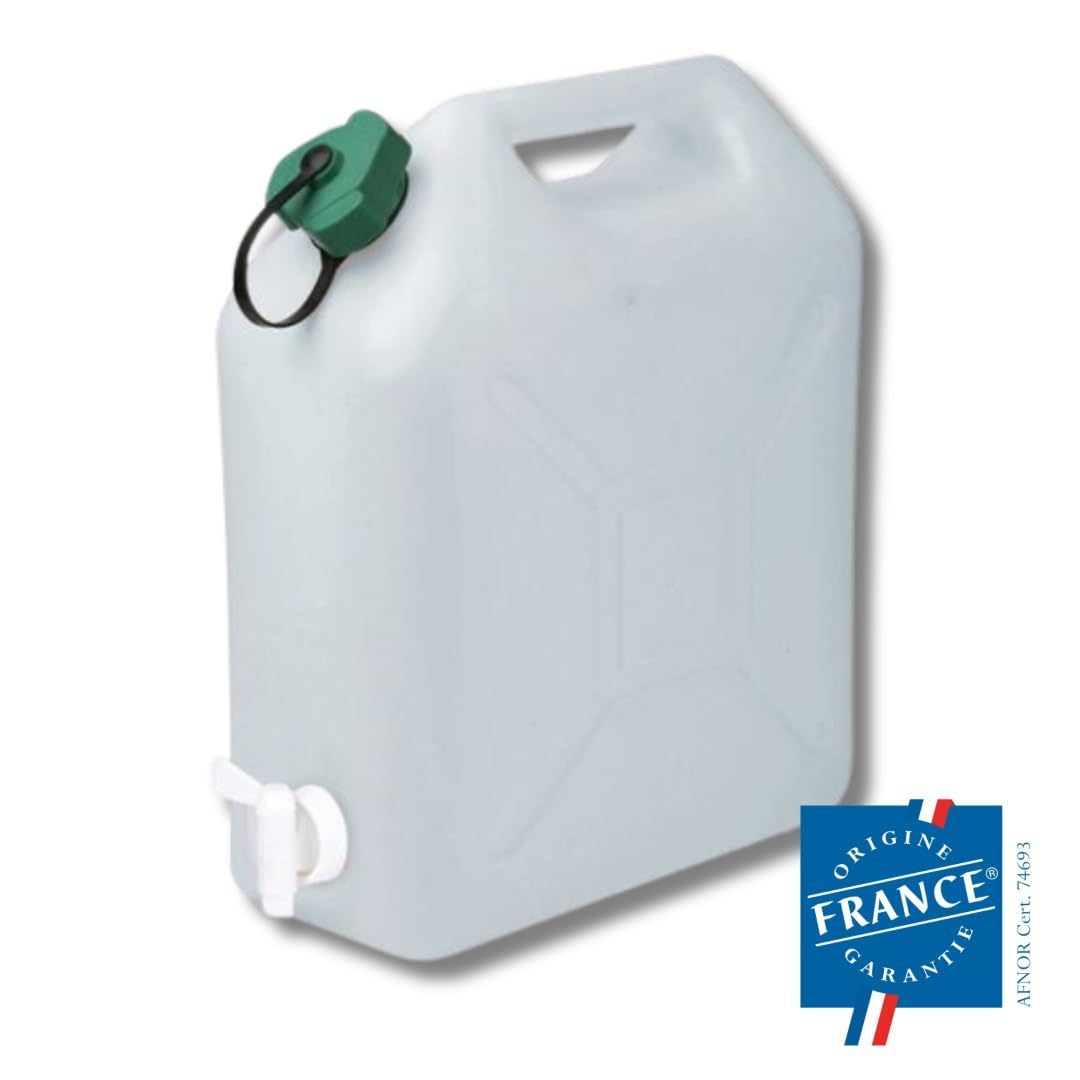 eda-bidon-eau-10-l-extra-fort-avec-robinet-29-x-14-x-35-cm-naturel image 2