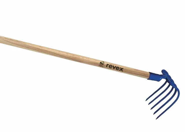 revex-croc-fumier-douille-paules-carr-es-5-dents image 1