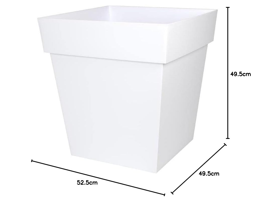 eda-pot-carr-toscane-50-cm-87-l-blanc image 2