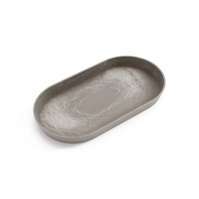 ecopots-soucoupe-roulette-60-pure-white image 1