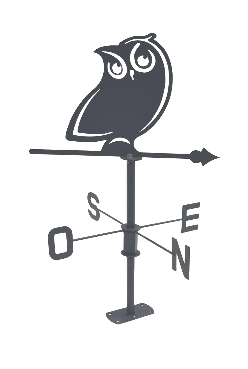 louis-moulin-girouette-hibou-45x72-5-cm-anthracite image 1