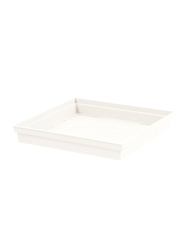 eda-toscane-soucoupe-carr-e-32-6-cm-blanc-lot-de-3 image 2