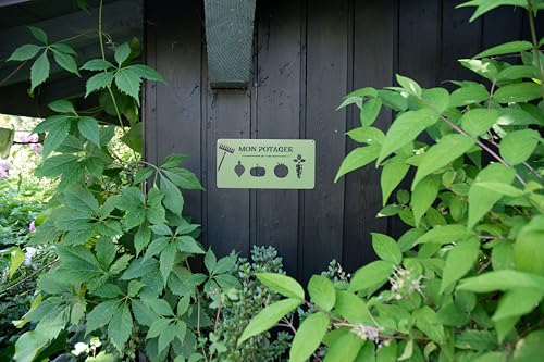 louis-moulin-pancarte-murale-mon-potager-acier-poxy-25-x-12-5-cm-vert-p-le image 6