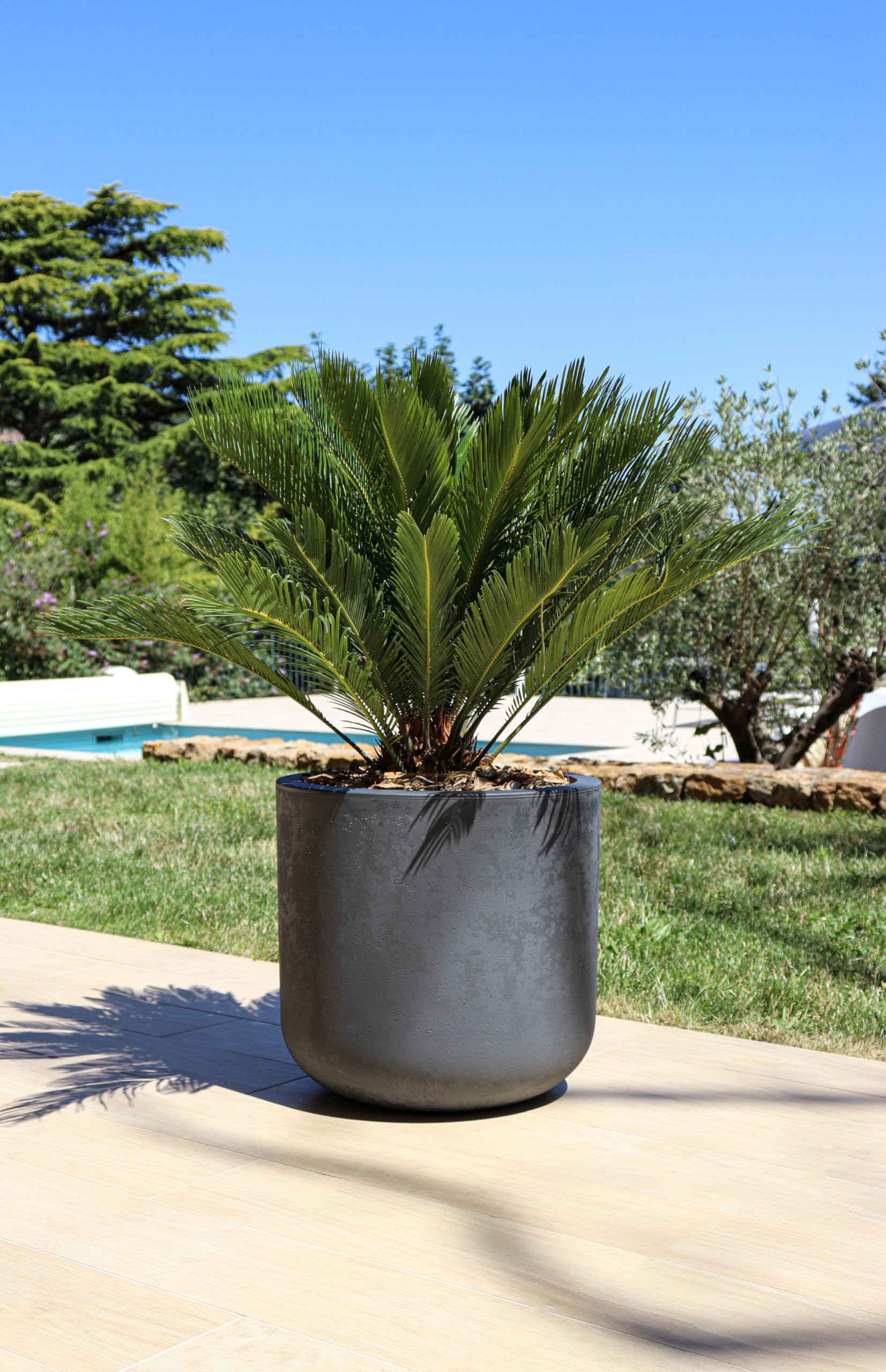 eda-basalt-up-pot-rond-50-cm-67-l-effet-b-ton-gris-anthracite image 2