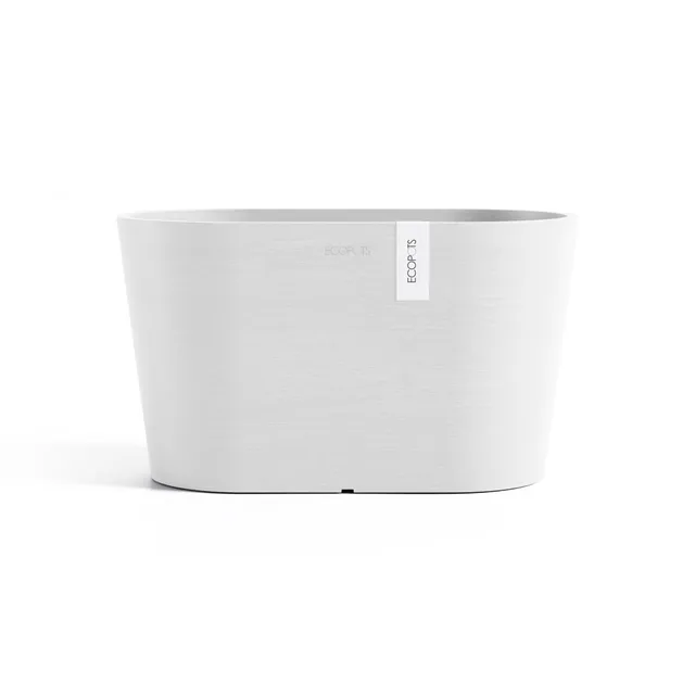 ecopots-tokyo-30-pot-ovale-r-serve-d-eau-pure-white image 1