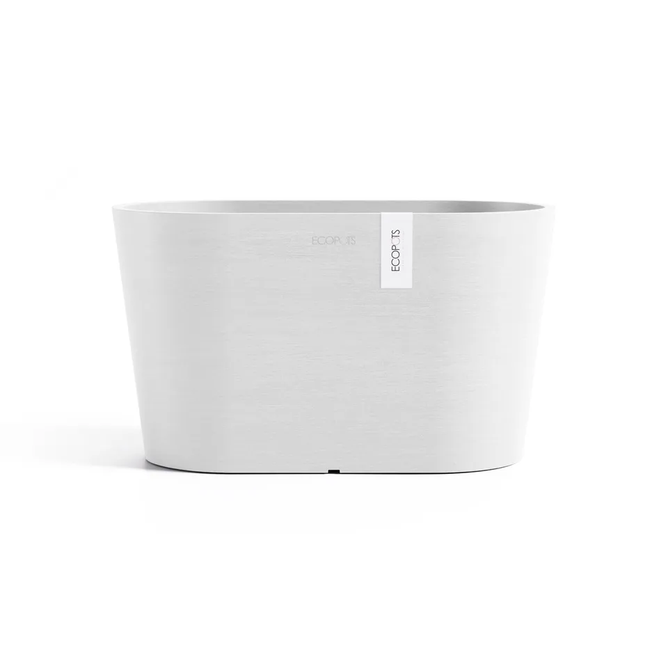 ecopots-tokyo-30-pot-ovale-r-serve-d-eau-pure-white image 1