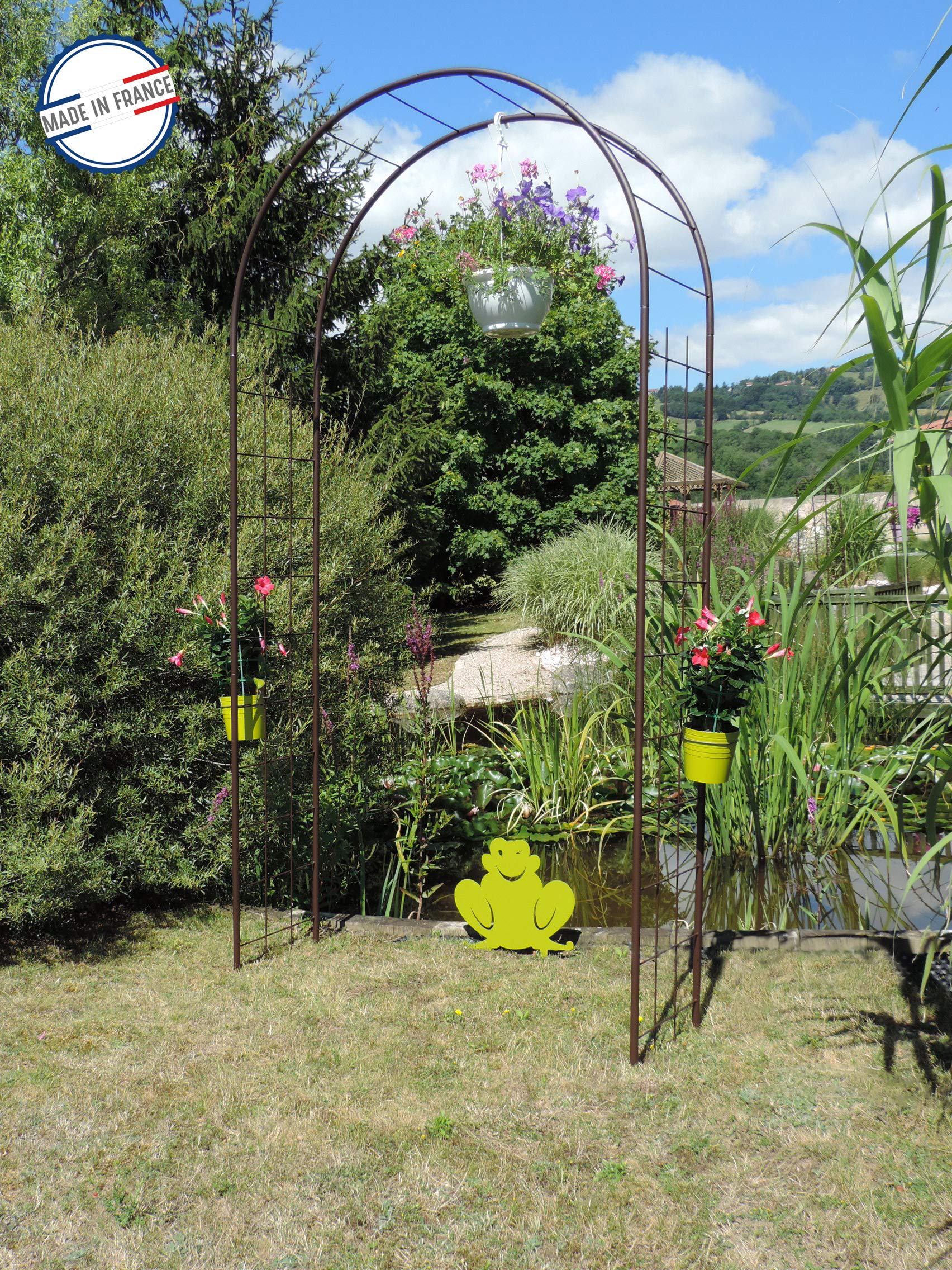 louis-moulin-3146-arche-jardin-treillage-m-tal-fer-vieilli-130-x-250-cm image 3