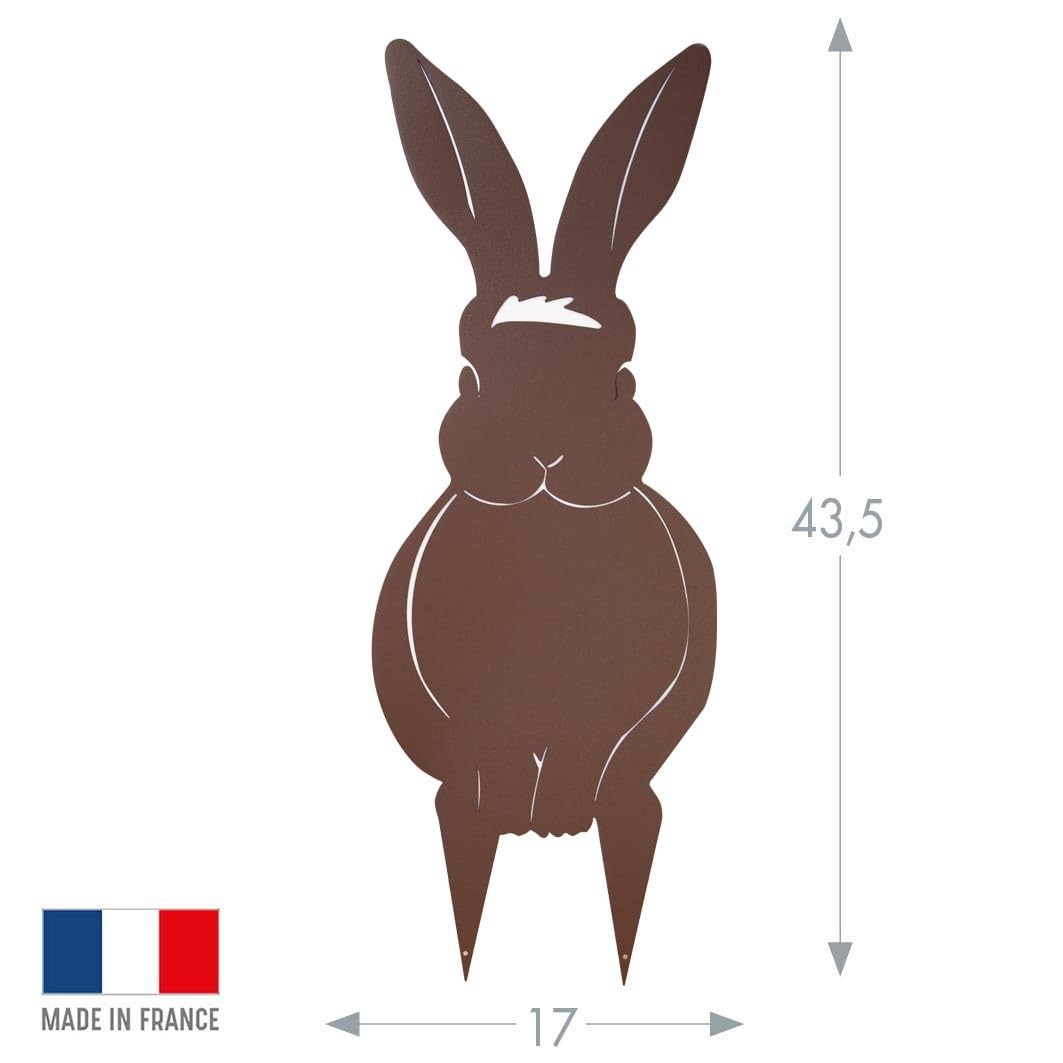louis-moulin-figurine-lapin-piquer-d-coration-jardin-acier-poxy-43-5-cm-fer-viei image 2