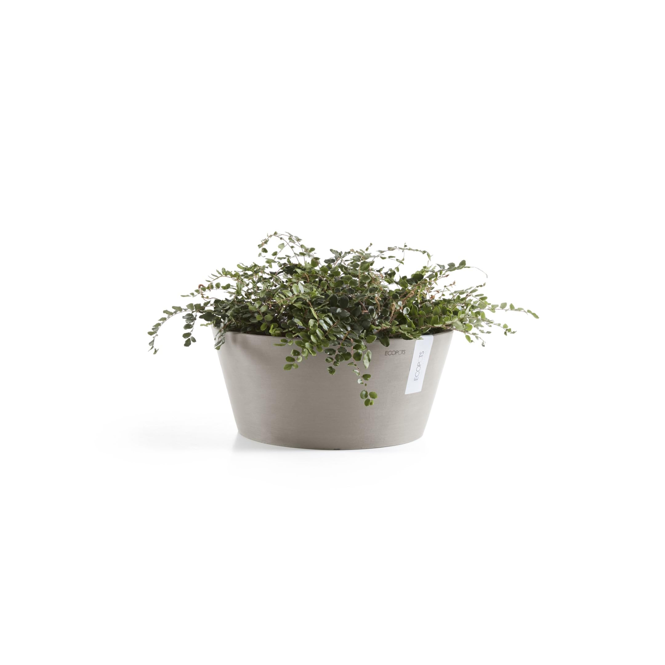 ecopots-frankfurt-pot-rond-marron-gris-40-cm-int-rieur-ext-rieur image 2