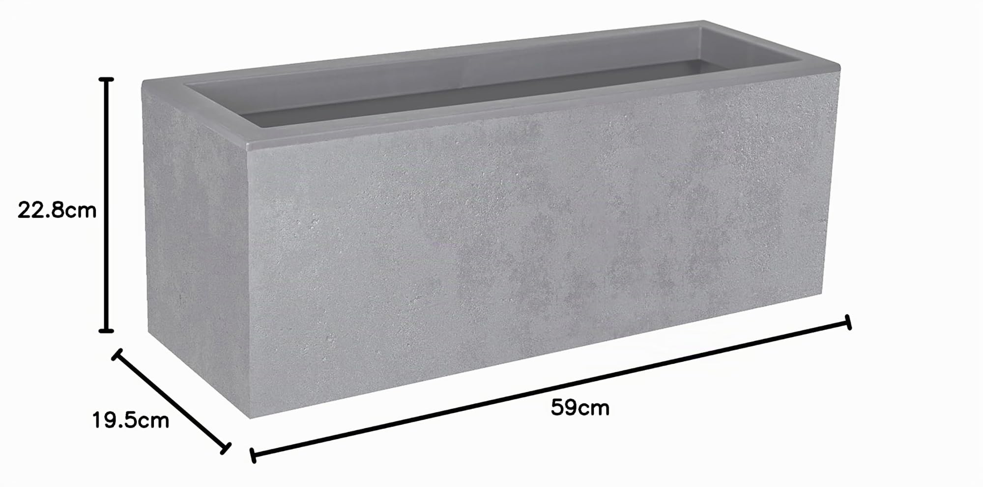 eda-balconni-re-basalt-up-25-l-d-cor-b-ton-59-x-19-5-x-22-8-cm-gris-b-ton image 4