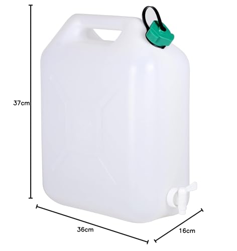 eda-bidon-eau-jerrican-15-l-extra-fort-avec-robinet-36-x-16-x-37-cm-naturel image 4