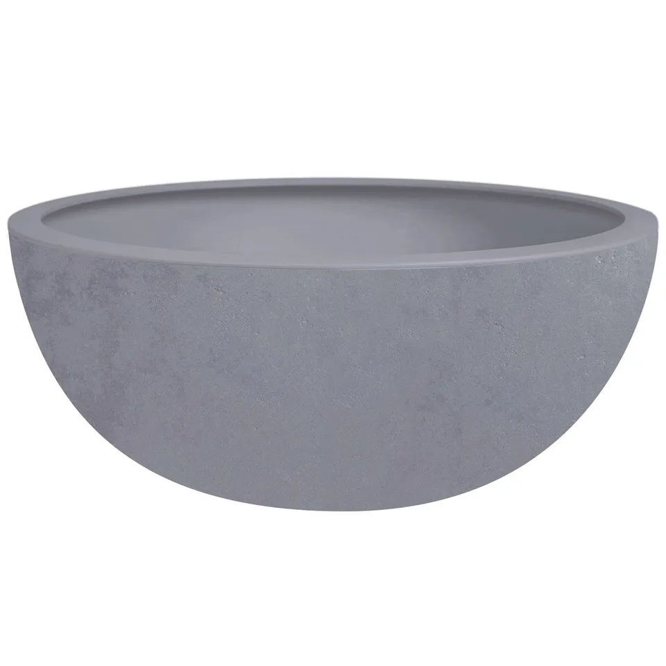 eda-basalt-up-vasque-40-cm-14-9-l-40-x-h-16-5-cm-gris-b-ton image 1