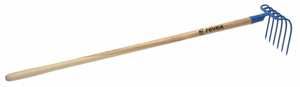 revex-croc-fumier-paules-carr-es-6-dents-croc-de-jardin image 1
