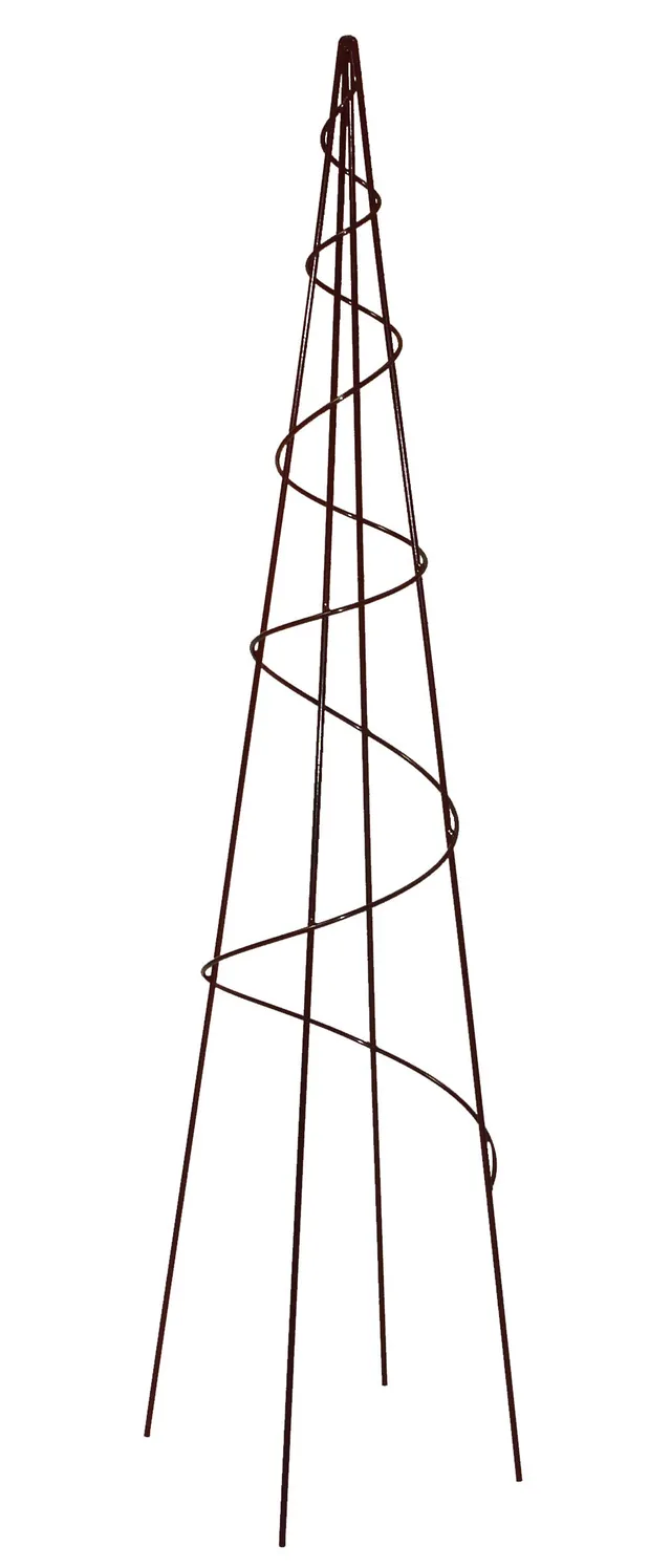 louis-moulin-tipi-spirale-20x100-cm-treillage-fer-vieilli-made-in-france image 1