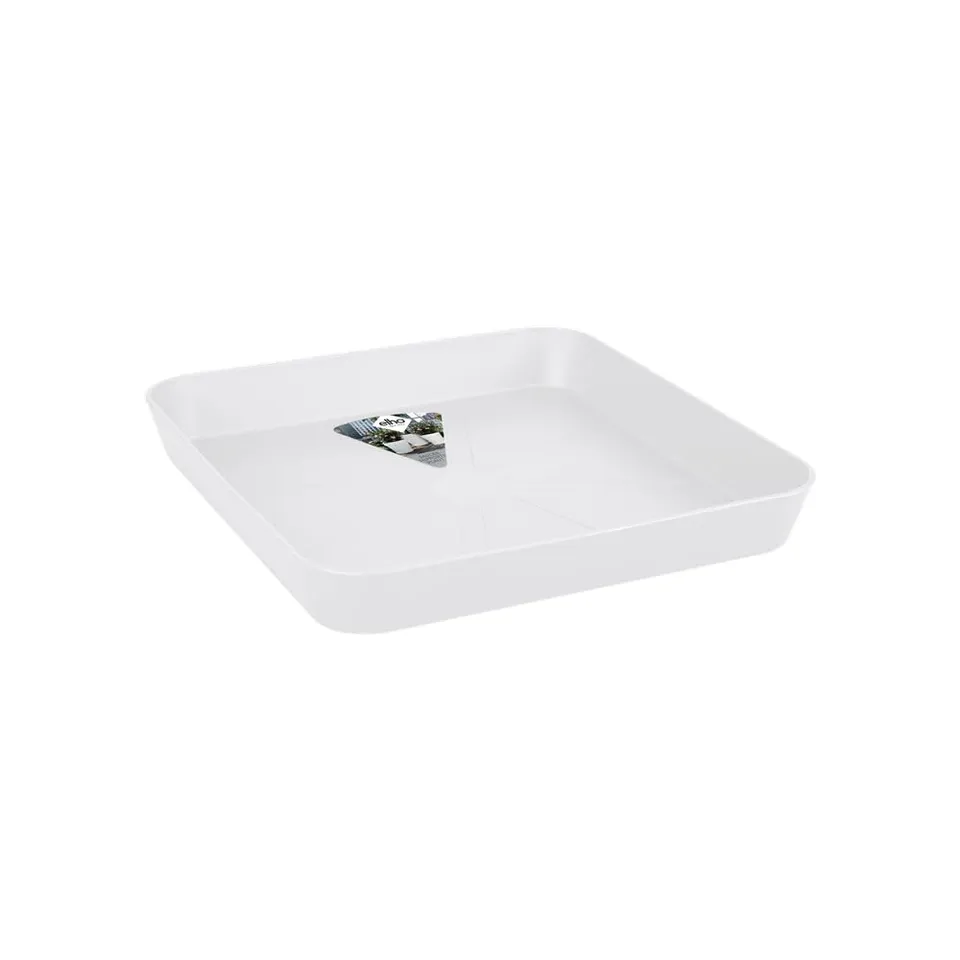 elho-loft-urban-soucoupe-carr-e-22-cm-blanc-l-22-5-x-22-5-x-h-3-4-cm image 1