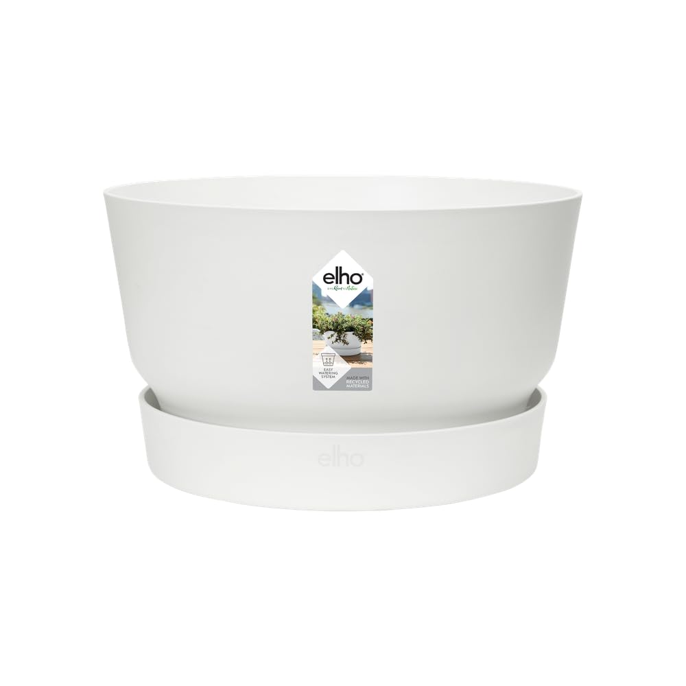elho-greenville-coupe-33-cm-pot-de-fleur-blanc-32-5-x-h-19-4-cm image 1