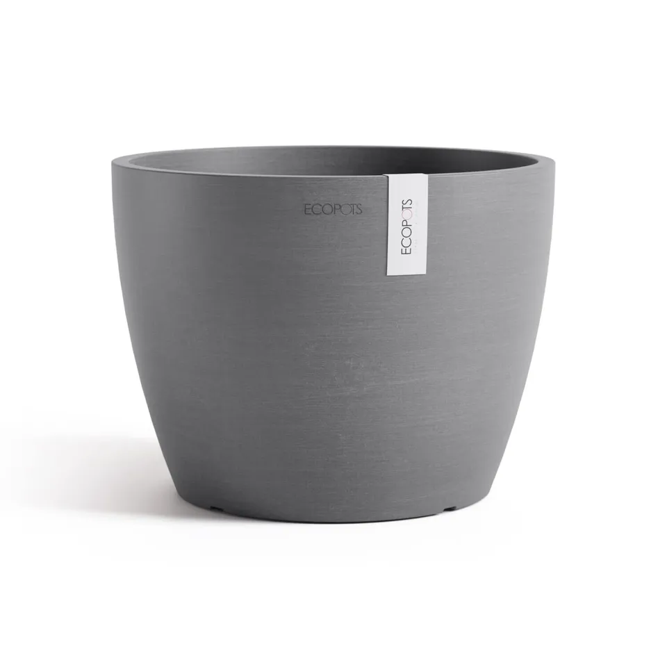 ecopots-stockholm-pot-rond-gris-23-2-x-h-17-6-cm-5-4-l image 1