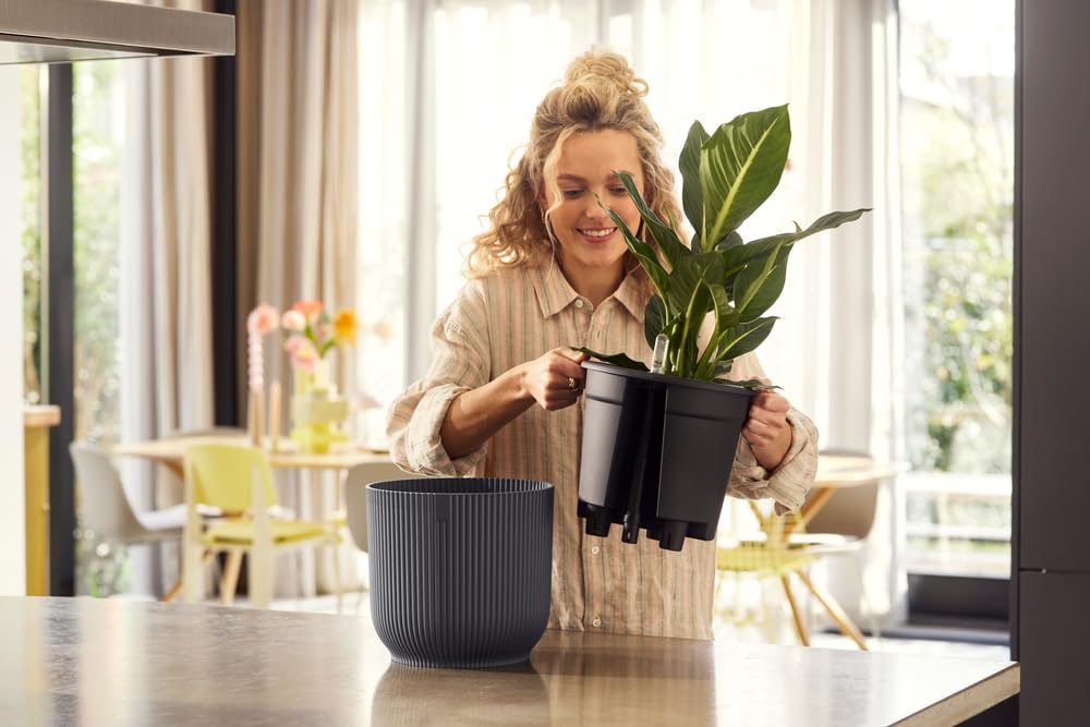 elho-vibes-fold-ronde-22-cm-avec-irrigation-pot-anthracite image 6