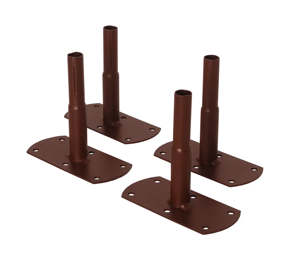 louis-moulin-pack-4-pieds-tube-rond-20-mm-13x6x12-cm-fer-vieilli image 1