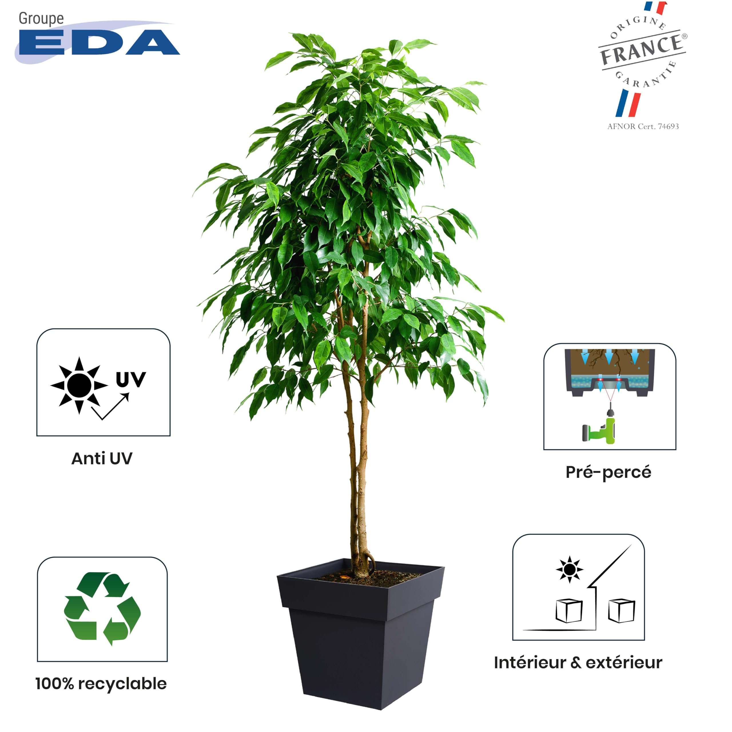 eda-pot-de-fleur-carr-toscane-39-cm-38-l-vert-laurier image 4