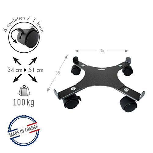 louis-moulin-roule-plante-extensible-34-51-cm-fer-vieilli-made-in-france image 5