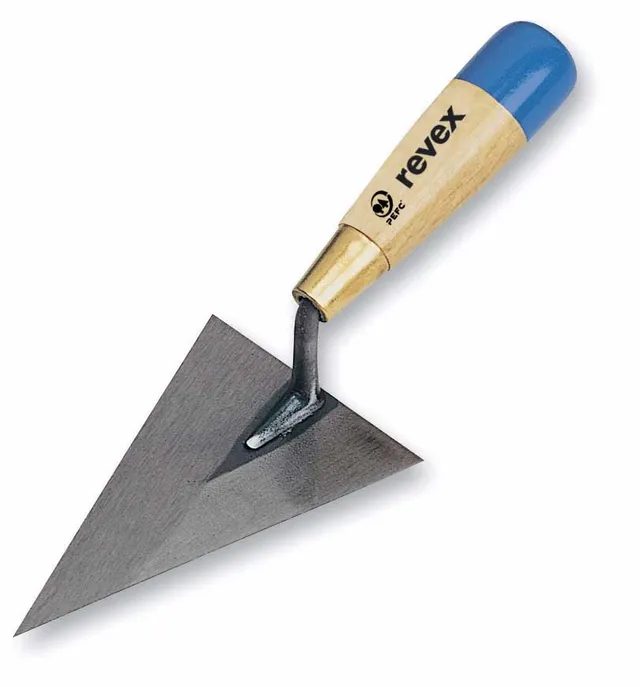 revex-truelle-triangulaire-truelle-de-ma-onnerie image 1