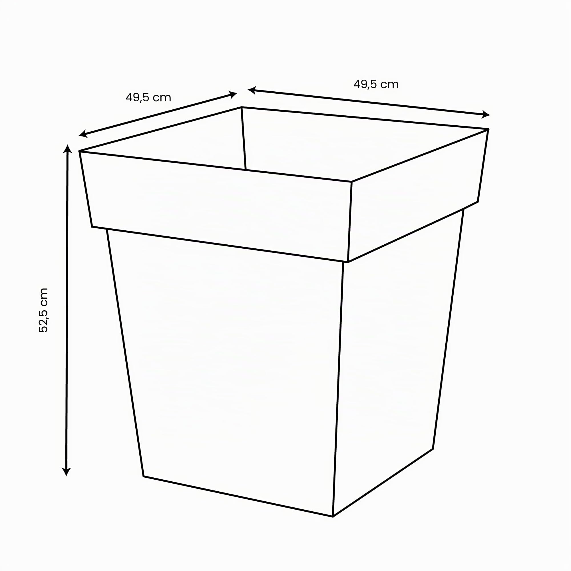 eda-toscane-pot-carr-50-cm-87-l-vert-laurier image 3