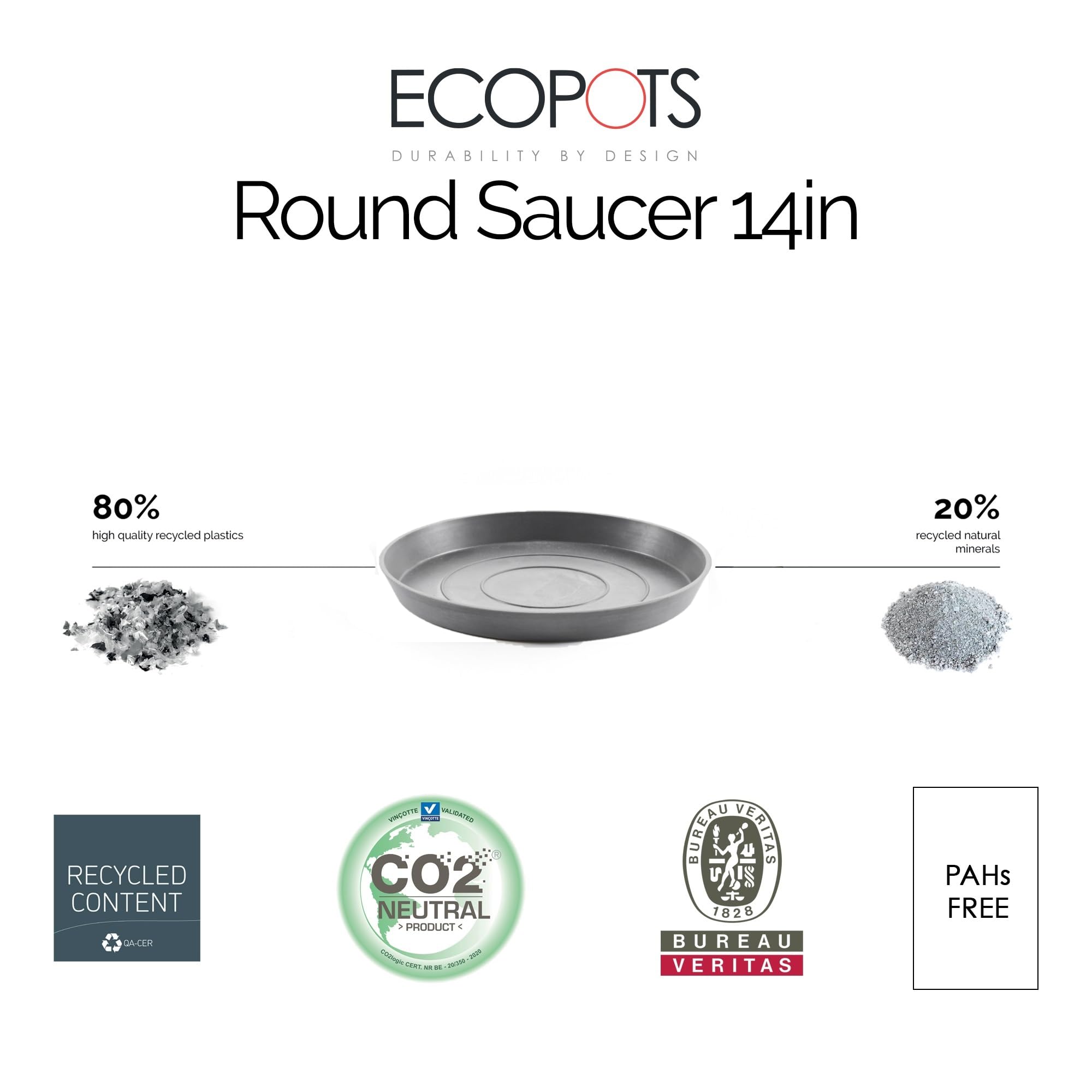 ecopots-soucoupe-round-40-gris-36-5-cm image 4