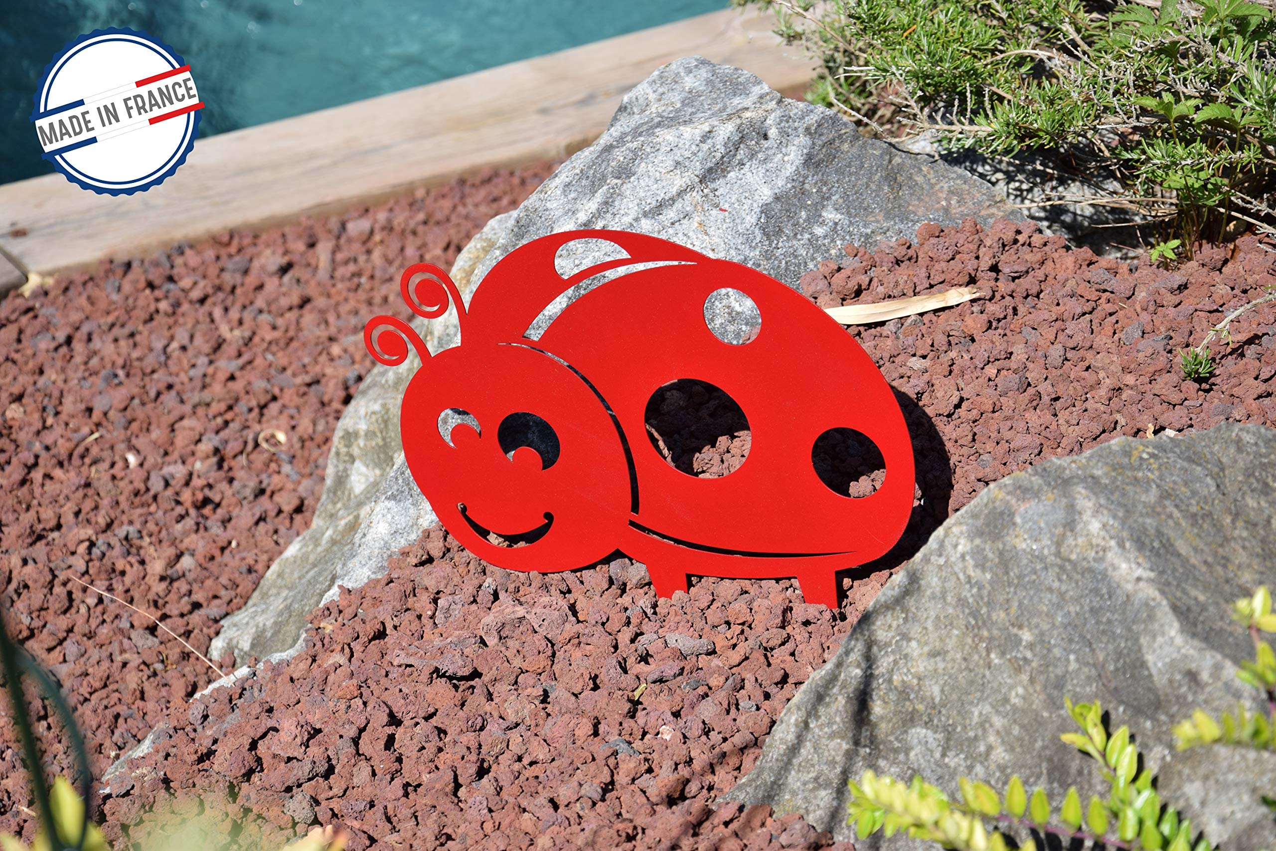 louis-moulin-figurine-piquer-coccinelle-21x33-cm-rouge image 3