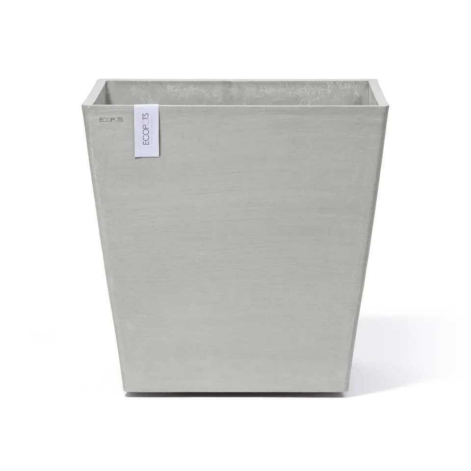 ecopots-rotterdam-50-grand-pot-sur-roues-blanc-gris-50-x-50-x-h-49-2-cm-76-3-l image 1