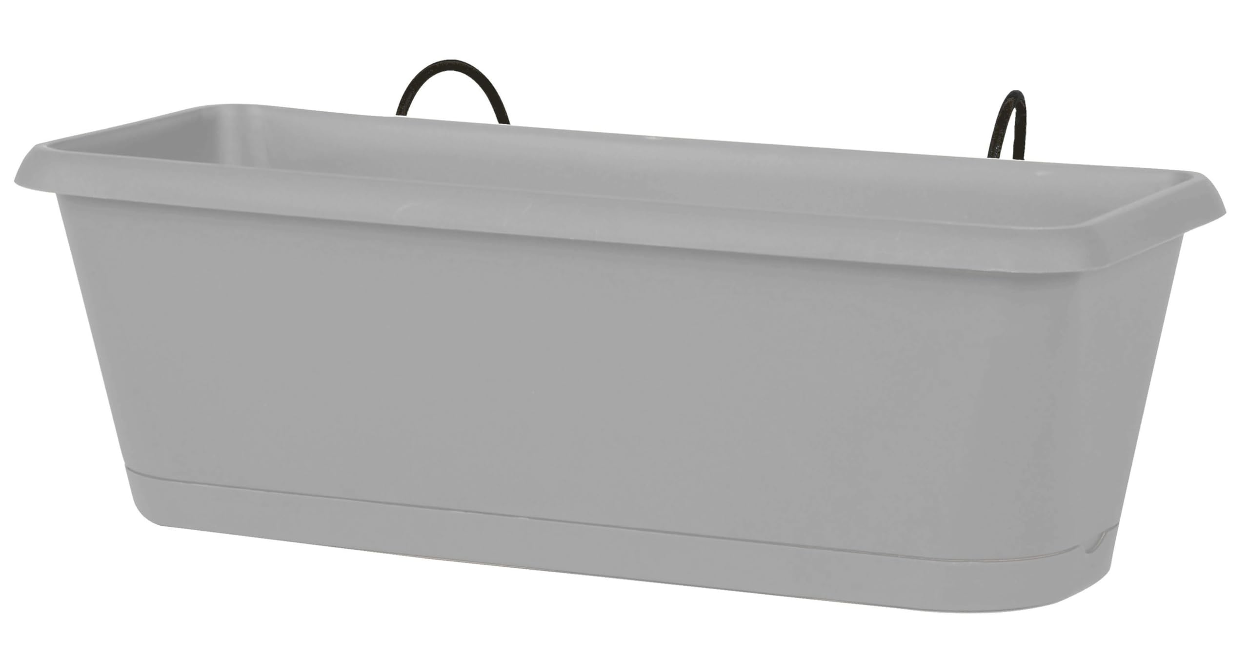 eda-jardini-re-chorus-50-cm-9-4-l-avec-r-serve-d-eau-support-gris-b-ton image 1