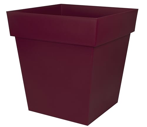 eda-toscane-pot-de-fleur-carr-50-cm-87-l-rouge-bourgogne image 5