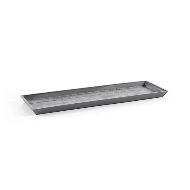 ecopots-soucoupe-rectangulaire-55-gris-53-5-x-15-5-x-h-3-3-cm image 1