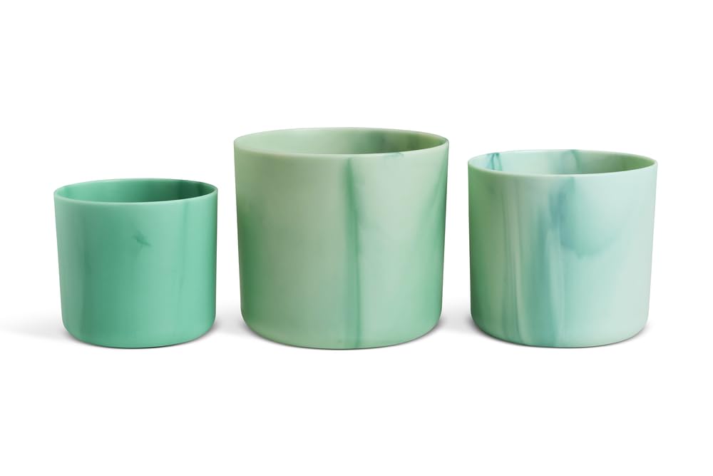 elho-ocean-collection-set-cadeau-3-pots-de-fleur-vert-pacifique-14-16-18-cm image 6
