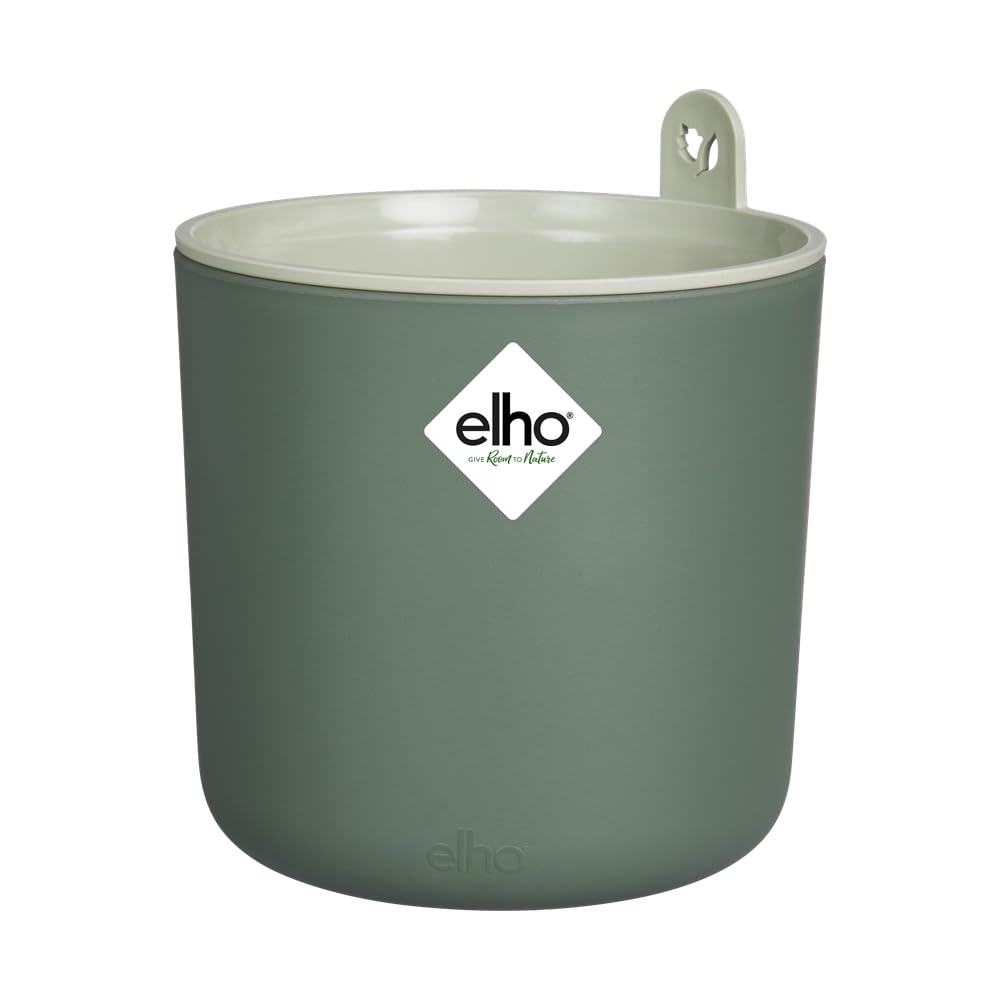 elho-happy-herbs-pot-14-cm-avec-r-servoir-300-ml-14-5-x-h-17-cm-leaf-green image 1