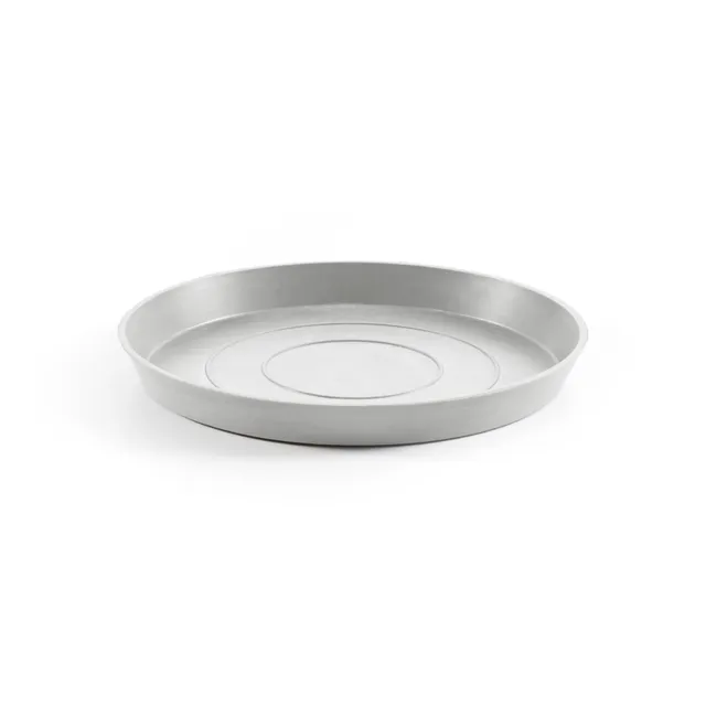 ecopots-soucoupe-round-30-blanc-gris-28-7-x-h-3-cm image 1