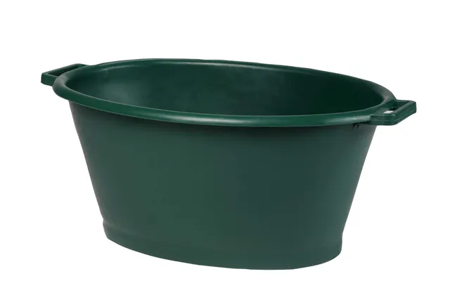 eda-baquet-ovale-50-l-seau-plastique-65-x-50-x-30-cm-vert image 1