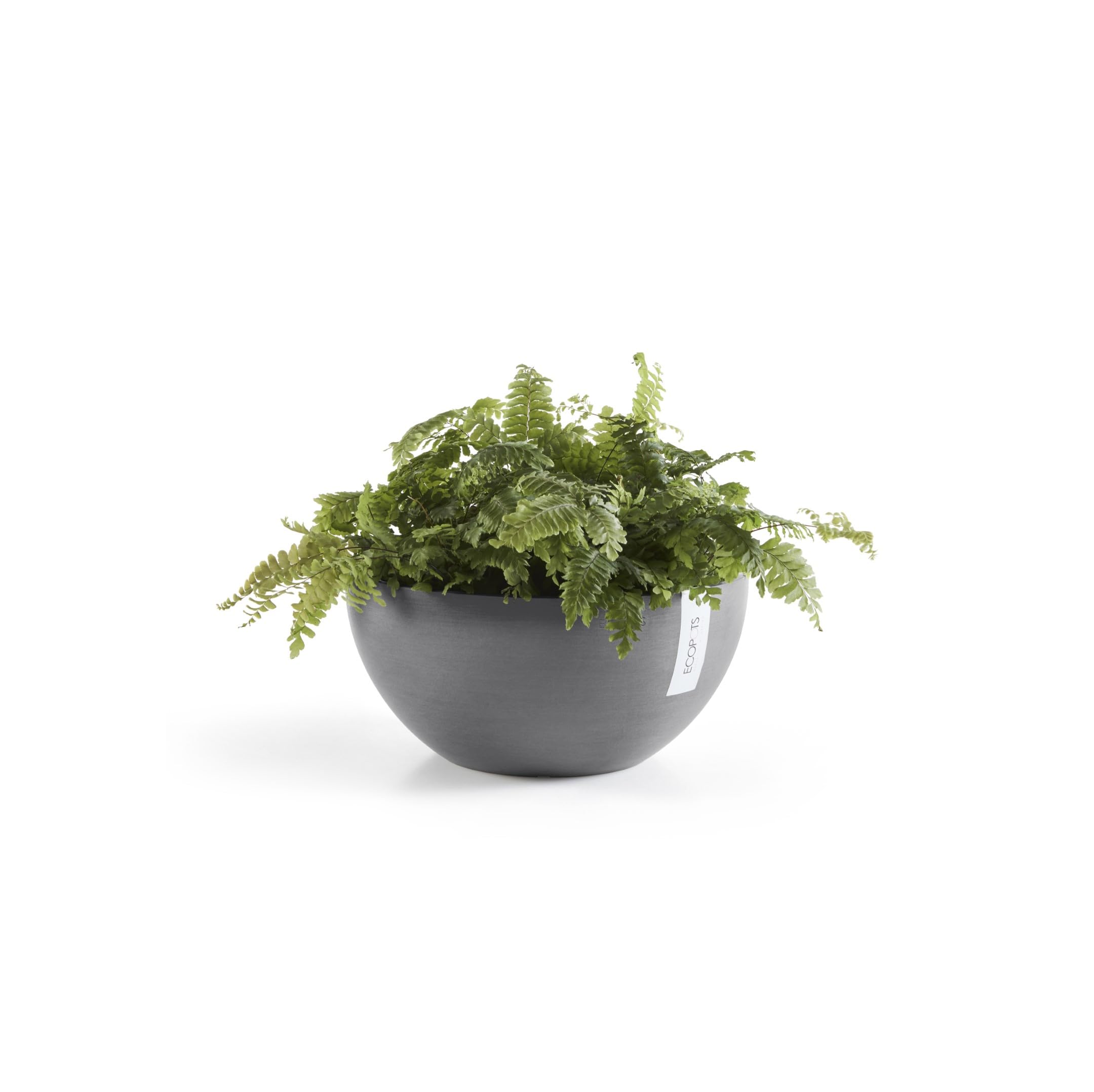 ecopots-brussels-rond-25-gris-coupe-3-6-l-25-x-h-12-cm image 2