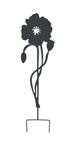 louis-moulin-d-co-en-m-tal-planter-coquelicot-22x70-cm-anthracite image 6