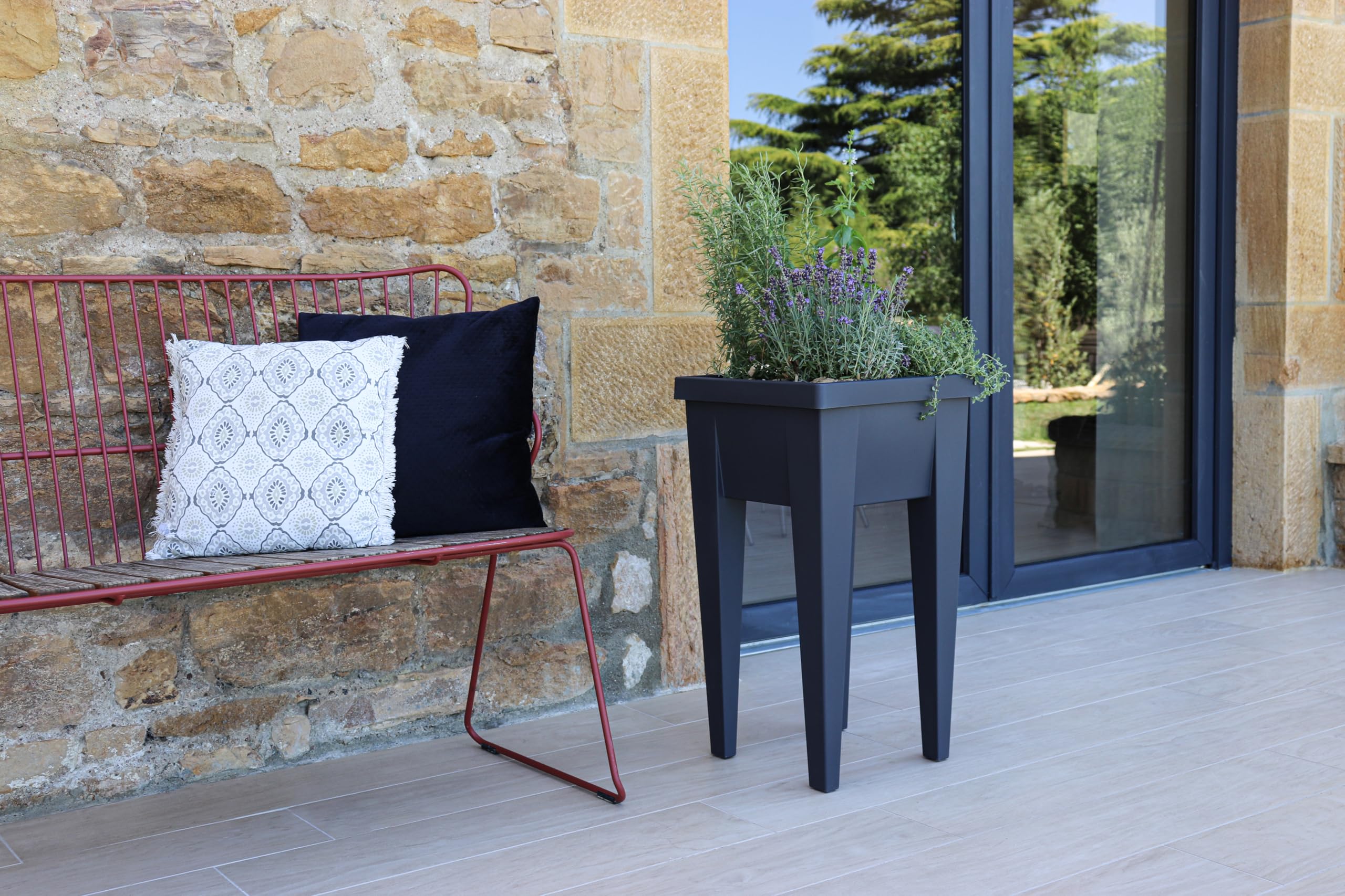eda-espace-potager-veg-table-aromatique-23l-38-5-x-38-5-x-h-68-cm-gris-anthracit image 8