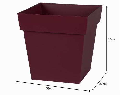 eda-pot-de-fleur-carr-toscane-32-cm-volume-22-l-rouge-bourgogne-r-sistant-gel-et image 4